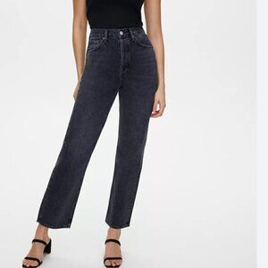 Agolde’ 90s mid rise Jean Black size  25